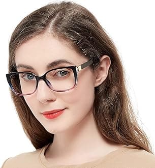 OCCI CHIARI Reading Glasses For Women Wide Square Reader 1.0 1.5 2.0 2.5 3.0 3.5 4.0 5.0 6.0 1.25 1.75 2.25 2.75