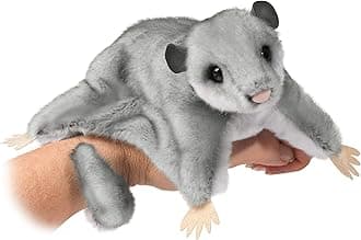 Douglas Squeek Sugar Glider Plush Stuffed Animal | 12 inch Long with Tail