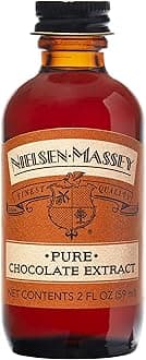 Pure Chocolate Extract for Baking and Cooking, 2 Ounce Bottle