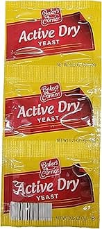 Baker's Corner 01 Strip of 3 Active Dry Yeast bread Baking Gluten Free NEW