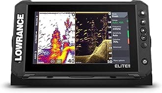 Elite FS 9 Fish Finder (No Transducer) with Preloaded C-MAP Contour+ Charts