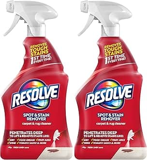Resolve Carpet Triple Oxi Advanced Carpet Stain Remover, 22 Ounce (Pack of 2)