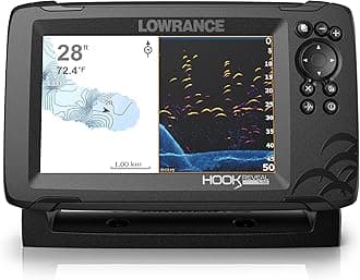 Lowrance Hook Reveal 7X SplitShot with Chirp, DownScan & GPS Plotter