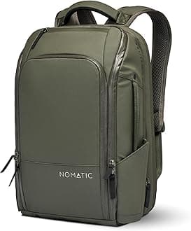 NomaticTravel Pack - Water Resistant Anti-Theft Bag- Flight Approved Carry On Laptop Bag- Computer Backpack- Tech Backpack