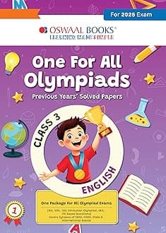 One for All Olympiads Previous Year Solved Papers_class 3_english_for