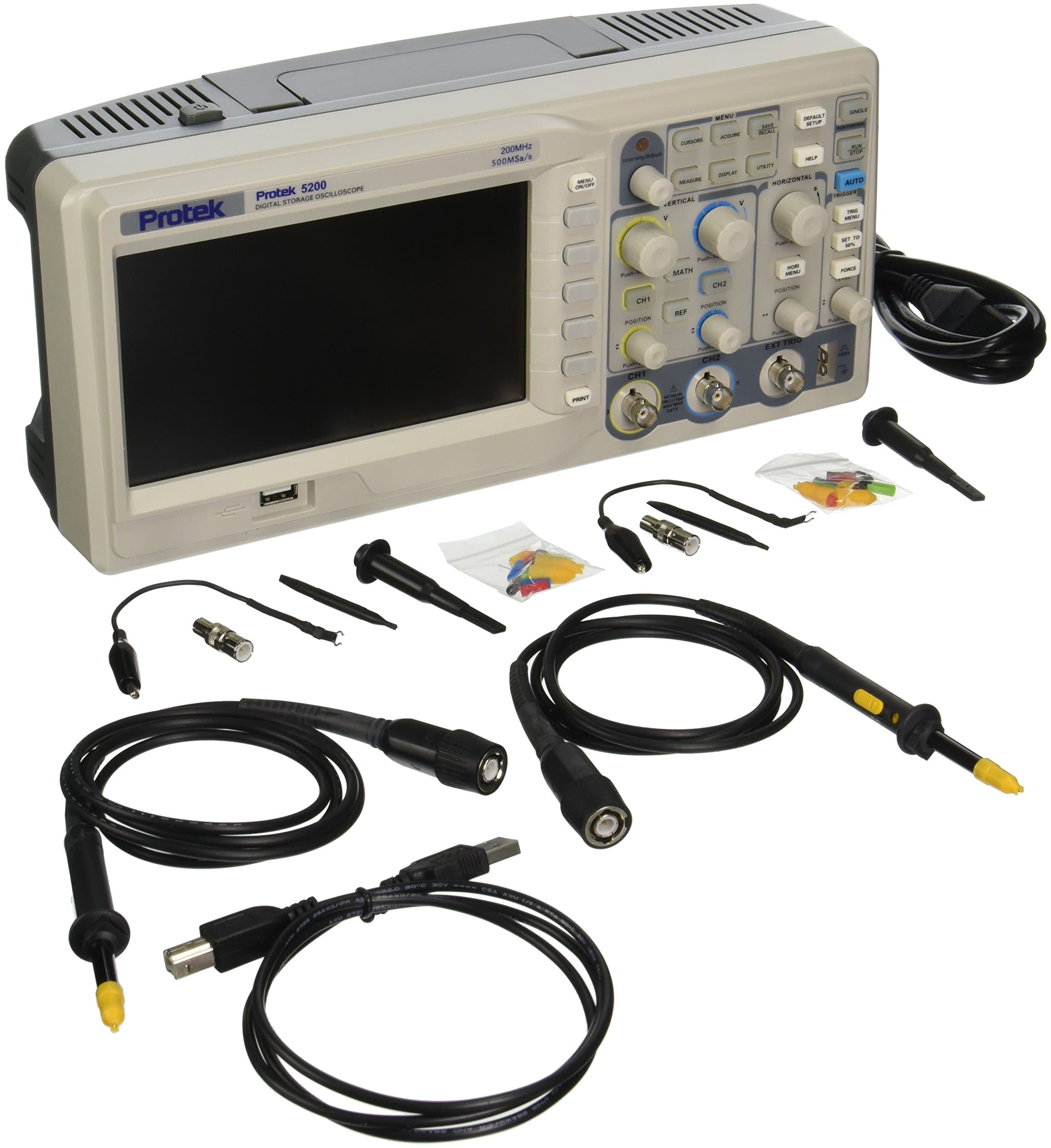 Protek 5200 200 MHz Digital Storage Oscilloscope