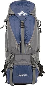 Teton Sports Waterproof Sports Hiker 3700 Unisex Outdoor Internal Frame Backpack