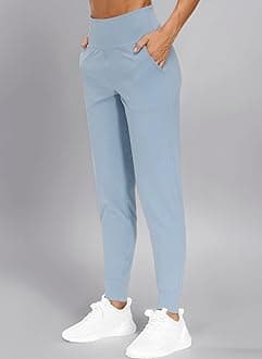 THE GYM PEOPLE Women's Joggers Pants Lightweight Athletic Leggings Tapered Lounge Pants for Workout, Yoga, Running