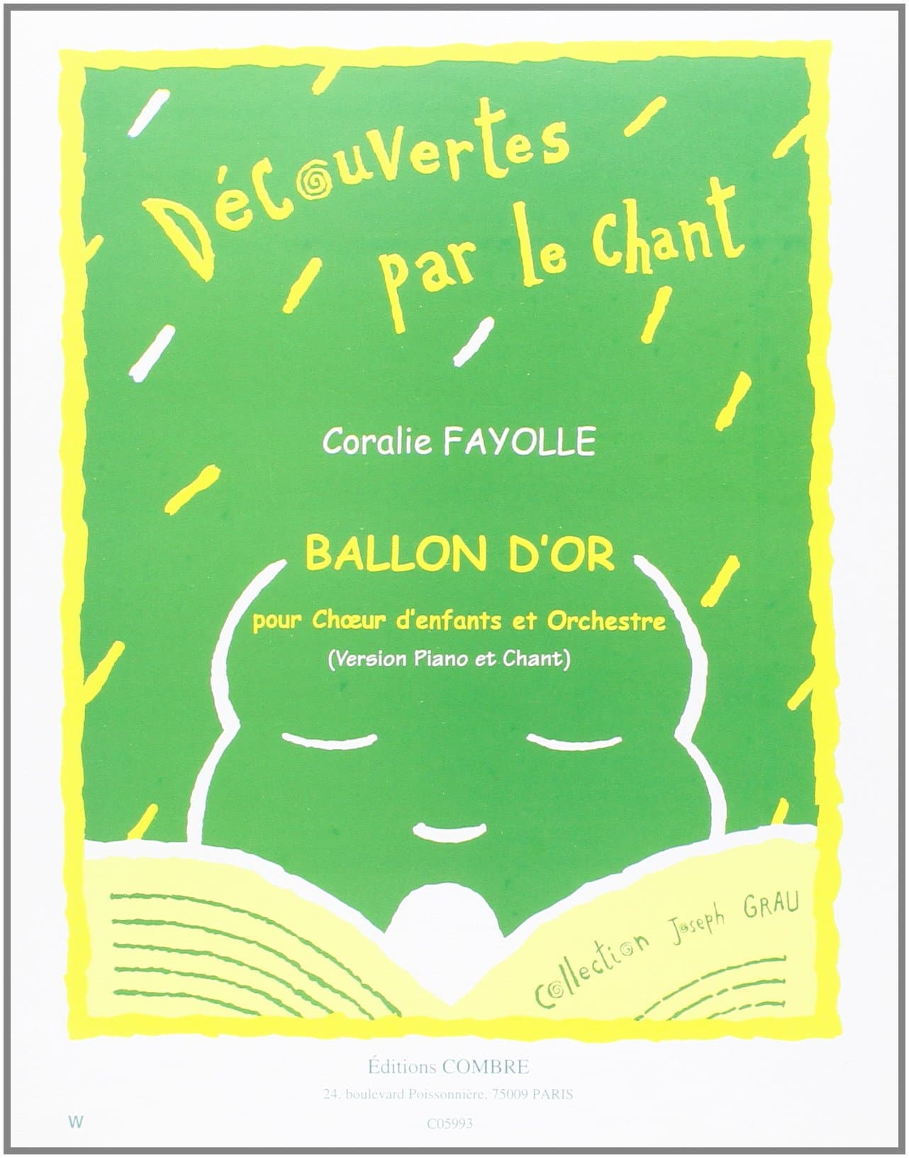 BALLON D'OR --- CHOEUR ET PIANO (REDUCTION)