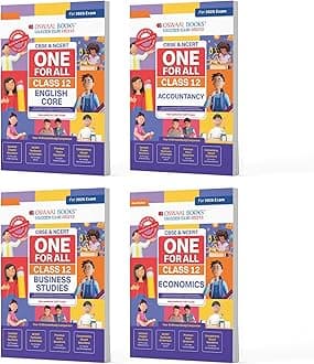 Cbse & Ncert One for All Class 12 | English | Accountancy | Business S Product Bundle – 13 June 2024