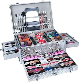 VolksRose All In One Makeup Kit Multi-Purpose Combination Makeup Surprise Gift Set Beauty Full Makeup Essential Starter Kit, Compact and Lightweight Design for Girls Women and Make Up Beginners