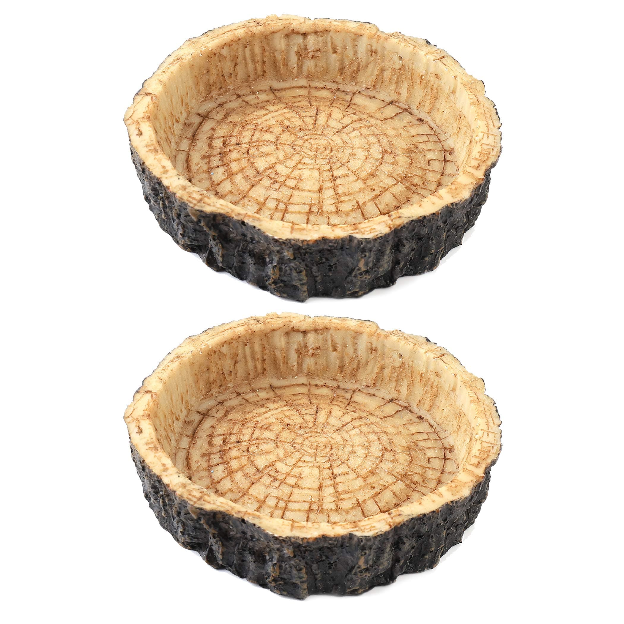 2 Pack Reptile Food Bowls