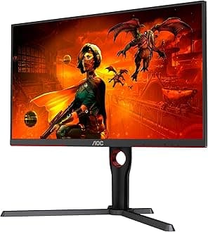 AOC G3 U27G3X Computer Monitor 68.6 Cm (27") 3840 X 2160, W128826712 (68.6 Cm (27) 3840 X 2160 Pixels 4K Ultra Hd Led Black, Red)