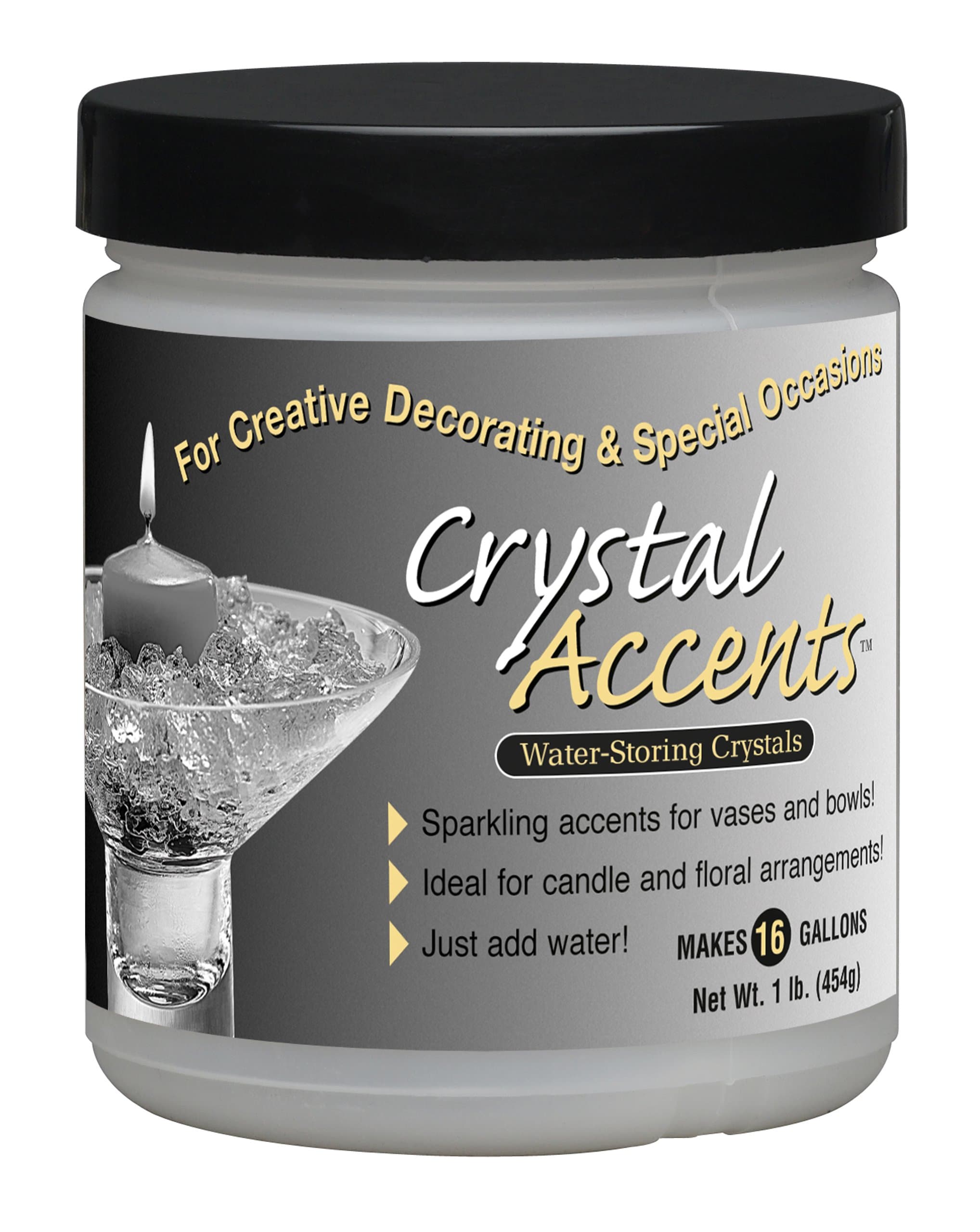 Crystal Accents CA-100E Emerald 1-Pound Jar