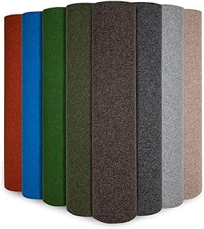 Wonder Colour Garden Matting, Lawn Carpet Balcony Rug, Durable and Weather Resistant Outdoor Matting, Lawn Turf Carpet, Balony Patio Matting (Anthracite, 100 x 600 cm)