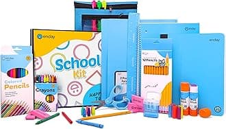 School Supplies Kit Blue