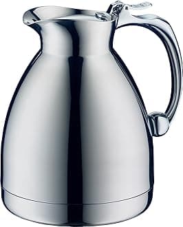 Alfi AS2610SS2 Hotello Vacuum Insulated Thermos Carafe for Hot and Cold Beverages, 60 Liter, Stainless Steel