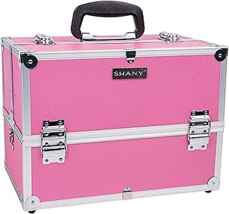 Shany Cosmetics Premium Collection Aluminum Makeup Train Case