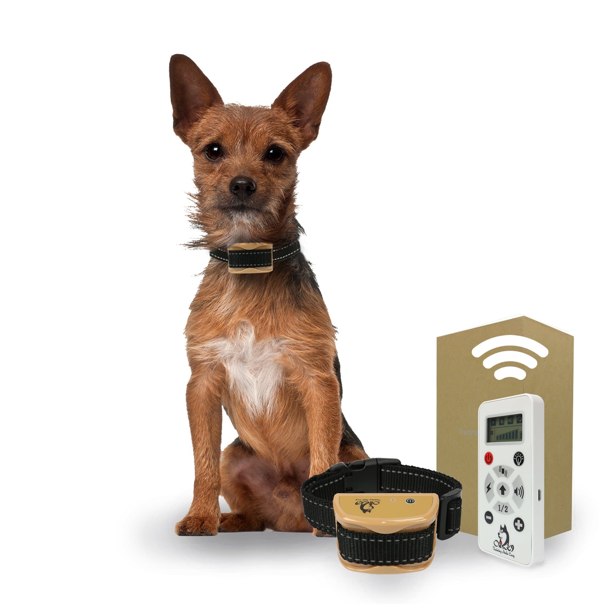 Small - Medium Dog Remote Training Collar - Sound, Vibration, Shock - 800 Yards - 1 Dog