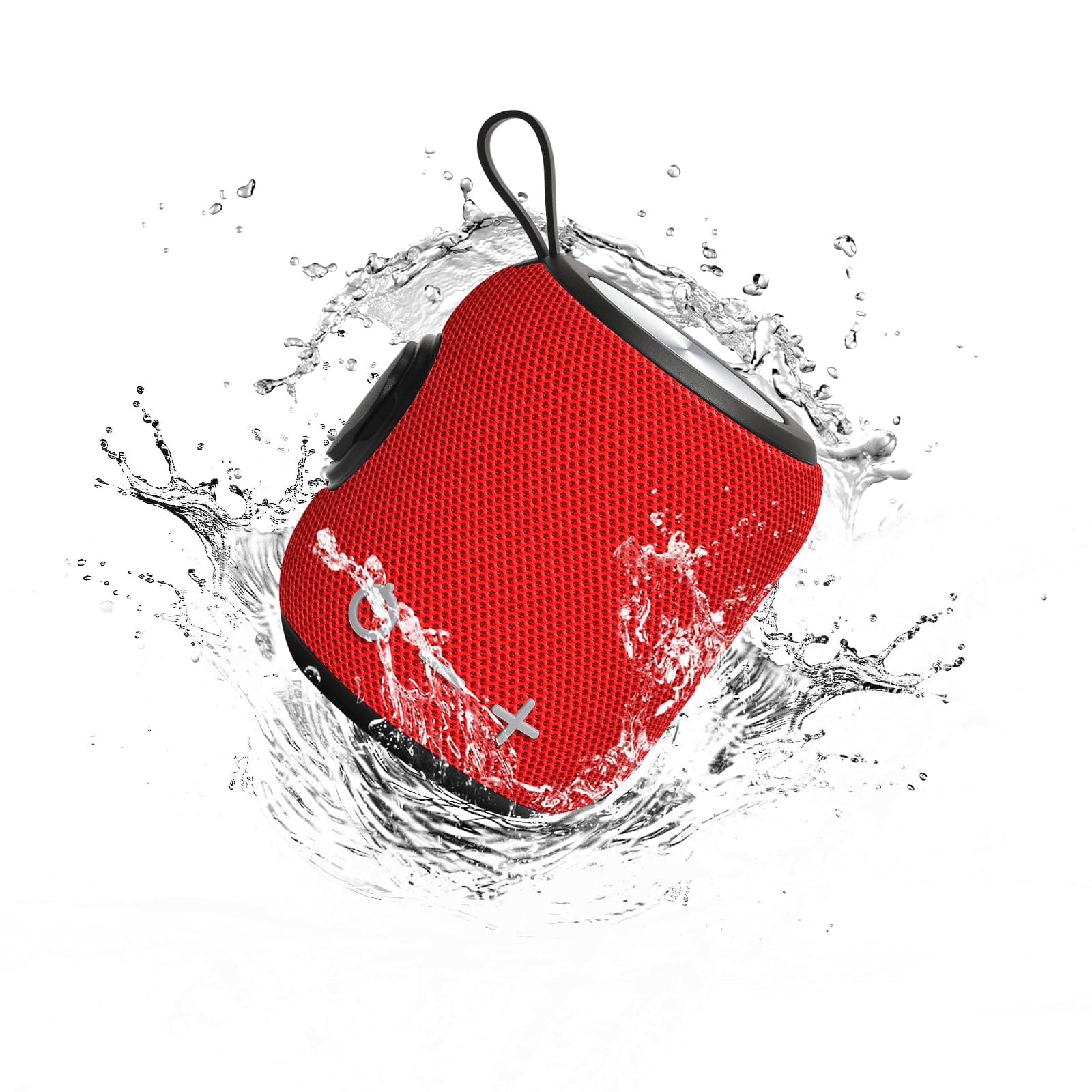 Portable Bluetooth Speaker, Bluetooth 5.0 Dual Pairing Loud Wireless Mini Speaker, 360 HD Surround Sound & Rich Stereo Bass,24H Playtime, IPX67 Waterproof for Travel, Outdoors, Home and Party