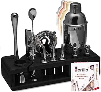 Bartender kit Black Stand Black Tools…