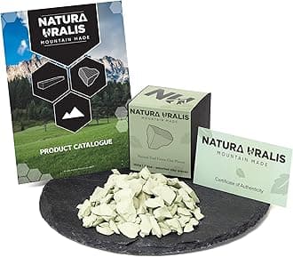 Natura Uralis Premium Ural Green Clay | Naturally Extracted Green Clay - Deliciously Crispy, Velvety and Firm Texture, ASMR, Vegan, Soft and Earthy, High Mineral Content