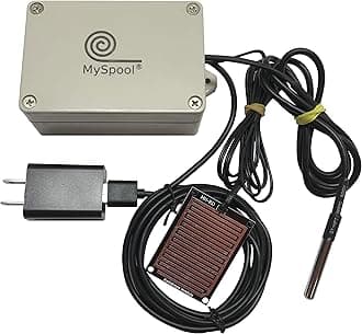 Water and Temperature Alert with Text Message and Email Notifications, Dual sensors