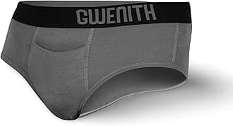 WQEX GWENITHPremium Underwear for Men Briefs Innerwear with 6 Months Stitching Warranty Contour Pouch Functional Horizontal Fly & Micro Modal (Pack of 1)