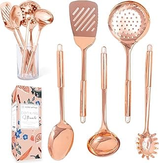 Stainless Steel Copper Kitchen Utensils