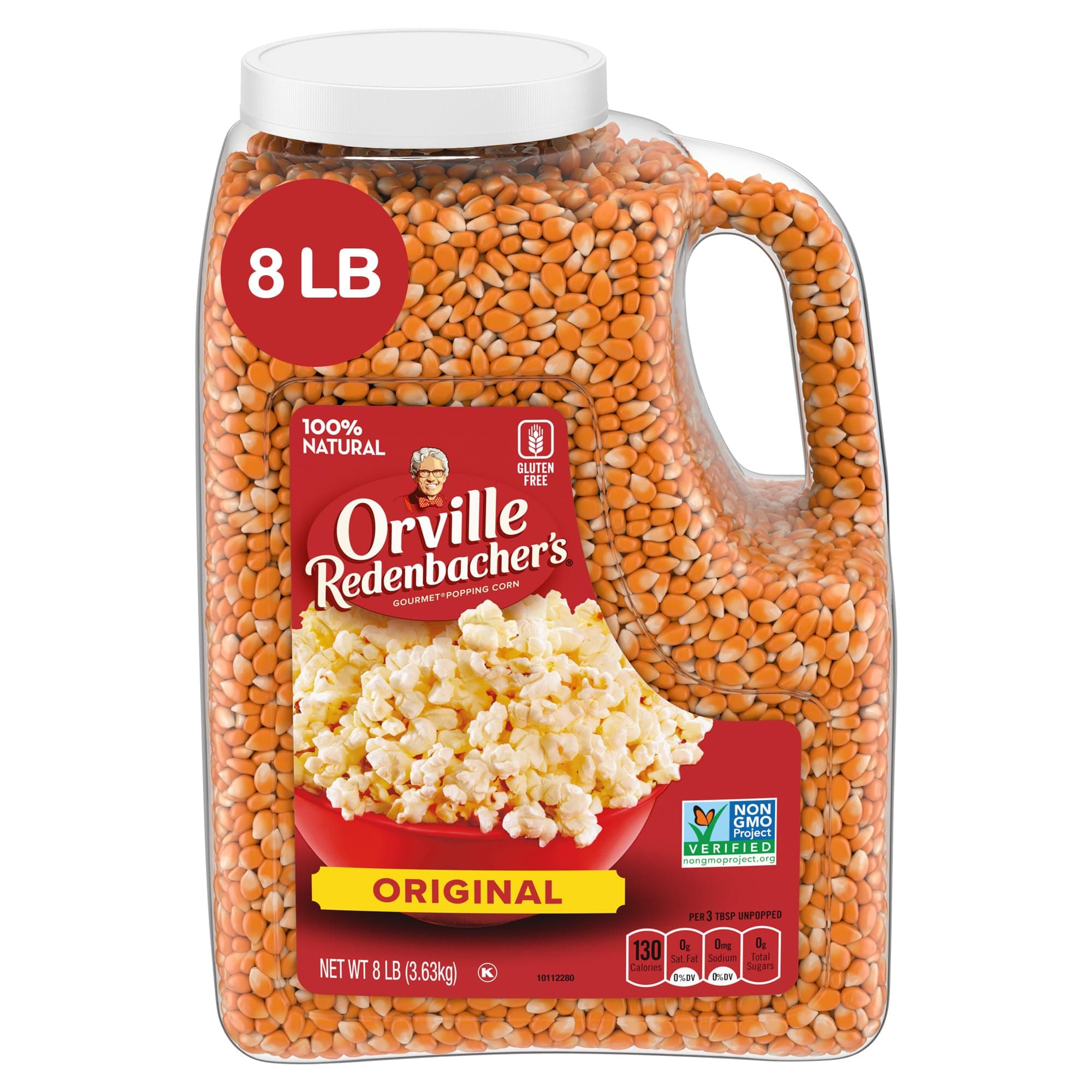 Original Gourmet Popping Corn Kernels, 8 lb.