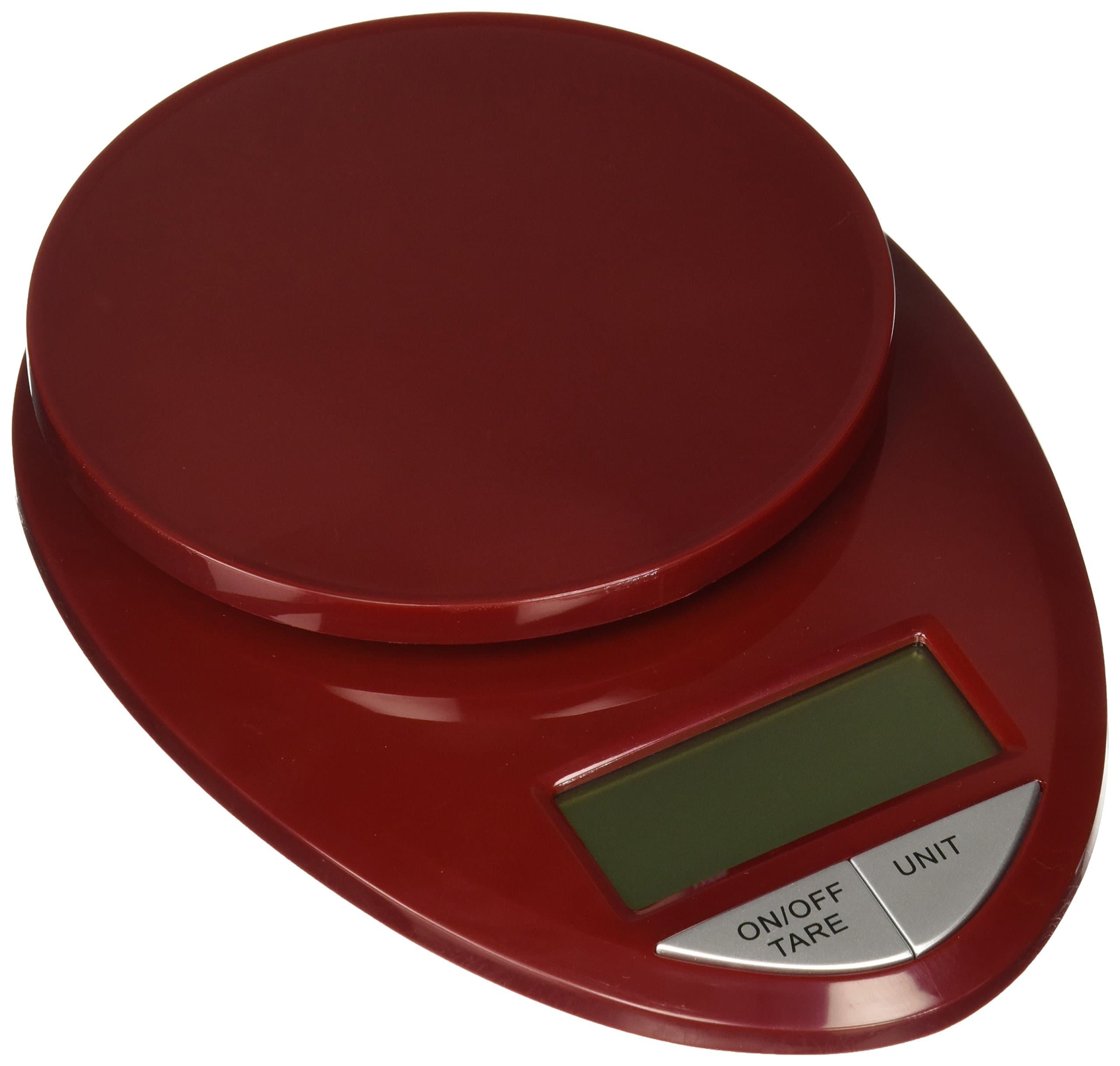 EatSmart Precision Pro Digital Kitchen Scale, Red