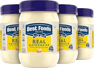 Real Mayonnaise Creamy Condiment for Simple Meals Mayonnaise Sandwich Spread 15 oz, Pack of 4