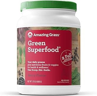 Amazing Grass, Green Superfood, Berry Infusion Drink Powder, 28.2 oz (800 g)