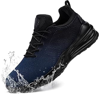LARNMERN Mens Non Slip Work Shoes Slip On Water Resistant Walking Sneakers Zapatos Trabajo Waterproof Food Service Chef Kitchen