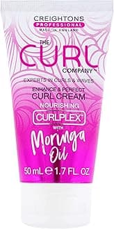 Enhance & Perfect Curl Cream (50ml Travel Size Mini) - Activates & Elongates Curls, Adds Shine to Hair, Professionally Formulated with Nourishing Moringa Oil, Cruelty Free