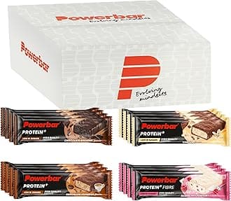 Protein Plus - Low Sugar Multiflavour Box - 16x35g - Protein bars with fibre