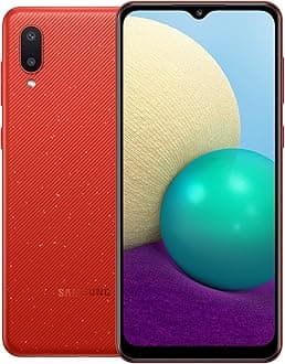 SamsungGalaxy A02 Dual SIM 32GB 3GB RAM SM-A022F/DS RED,
