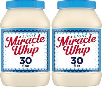 Miracle Whip Light Dressing (30 oz Jar) (Pack of 2)