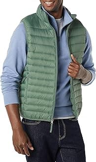 Men's Lightweight Water-Resistant Packable Puffer Vest