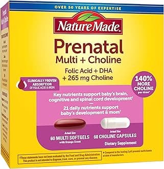 Prenatal Multi Softgels & Choline Capsules