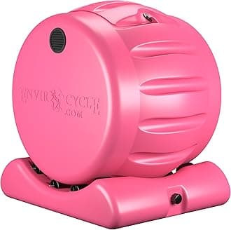 The Most Beautiful Composter in The World in Pink, Made in America, Food Safe, BPA and Rust Free, No Assembly Required, Envirocycle Composting Tumbler Bin and Compost Tea Maker …