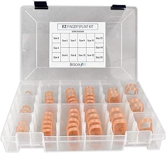 BraceOn EZ Finger Splint - Trio 3-Pack (10,11,12)