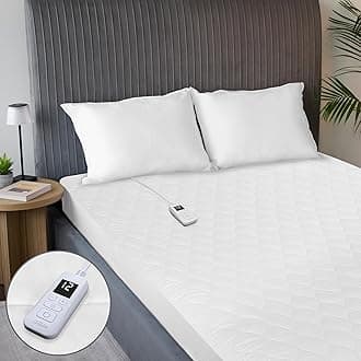 Restful Quilted Water Resistant Heated Mattress Pad - Twin
