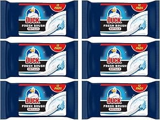 6X Fresh Brush Refills (6 Packs, 72 Flushable Cleaning Pads)- Biodegradable- Toilet Bowl Cleaner