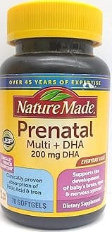 Nature Made Prenatal Multi + DHA, 70 softgels