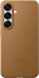 Galaxy Official Kindsuit Faux Leather Case for Galaxy S25, Camel