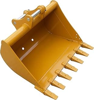 - 36" Mini Excavator Bucket for Caterpillar Model CAT304 Mini Excavator with 40mm Pins (Pins Included)