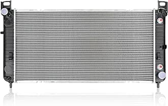 34'' Core Radiator Compatible with Silverado Sierra 1500 Yukon Tahoe Escalade Suburban H2 Avalanche 4.8 5.3L 5.7L 6.0L 6.2L 2423 Style Radiator