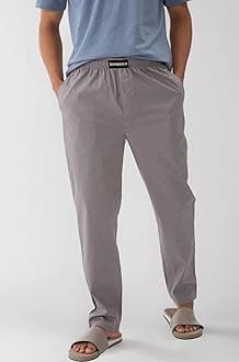 - Regular Fit Cotton Blend Woven Casual Style Pyjama Dual Pockets Breathable Microfibre Waistband Anti-Bacterial Stretchable Soft Comfortable Pyjama For Men