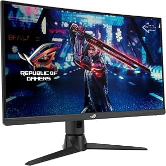 ASUS ROG Strix XG27AQV Gaming Monitor — 27”, WQHD (2560 x 1440), Fast IPS, 170 Hz (OC), 1 ms GTG, Curve display, FreeSync Premium, Variable Overdrive, DisplayHDR 400, BLACK